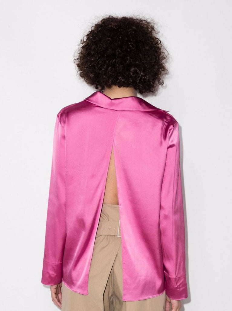 La Chemise Notte Open Front Blouse