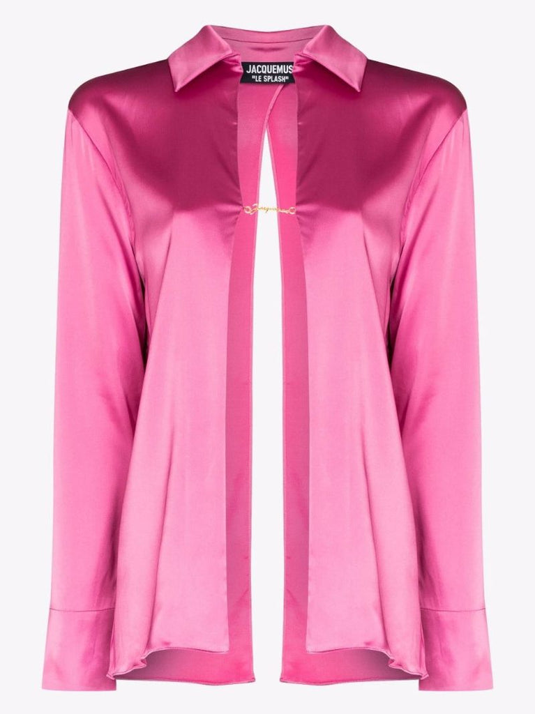 La Chemise Notte Open Front Blouse