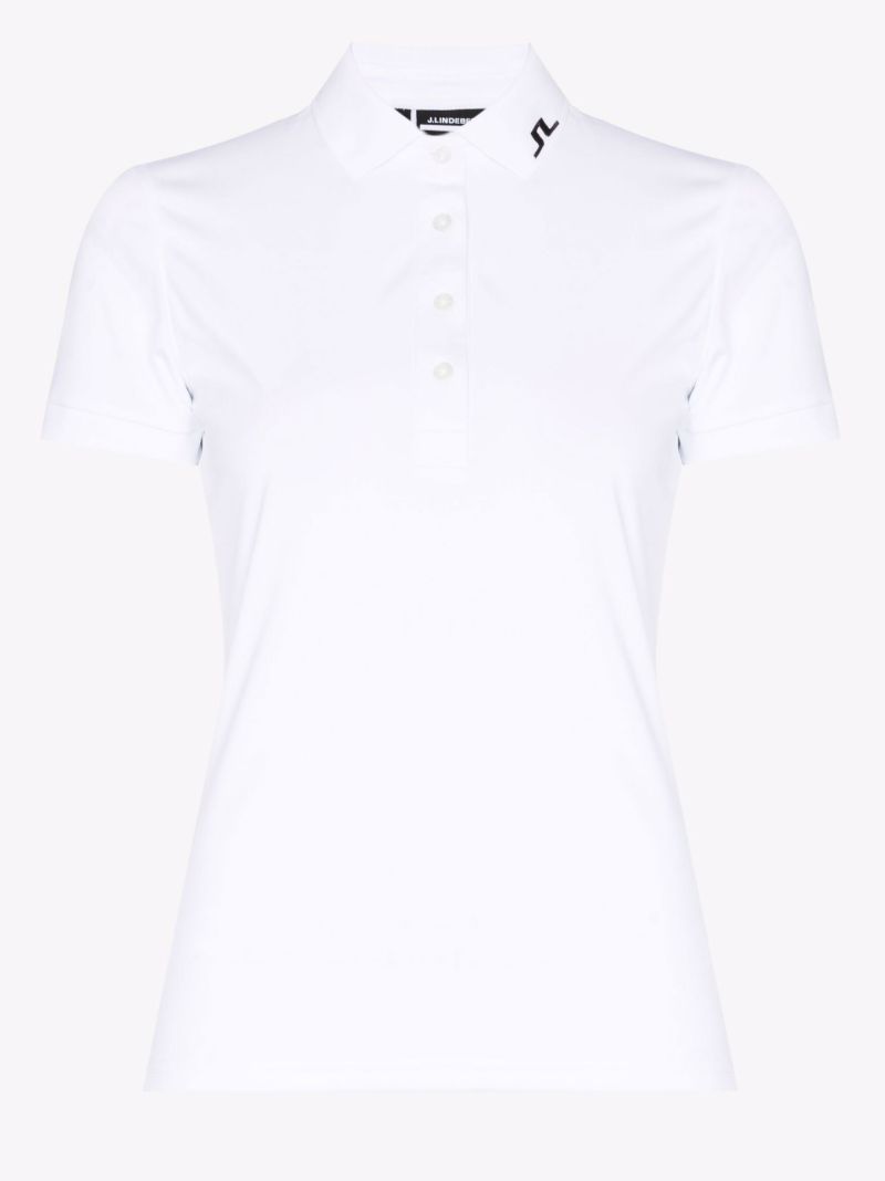 White Tour Logo PiquÃ_x0083_Â© Golf Polo Shirt