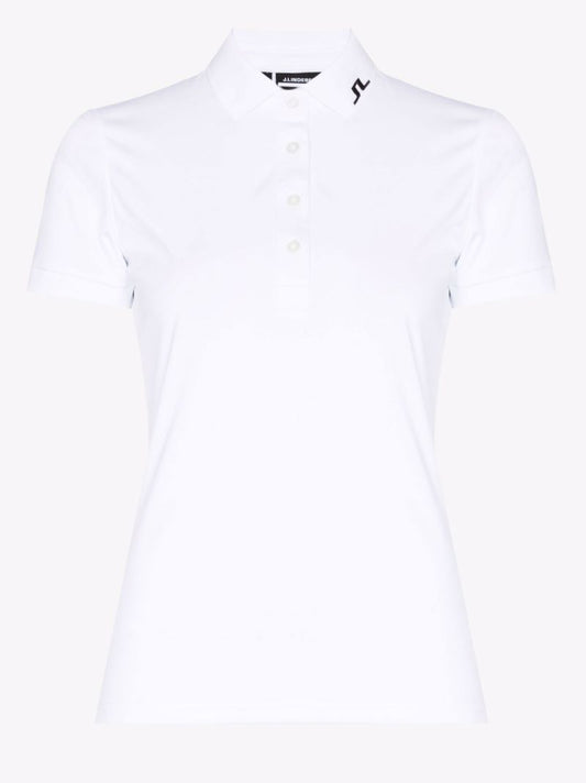 White Tour Logo PiquÃ_x0083_Â© Golf Polo Shirt
