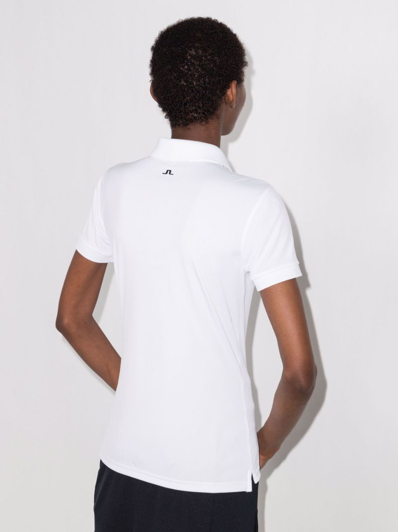 White Tour Logo PiquÃ_x0083_Â© Golf Polo Shirt