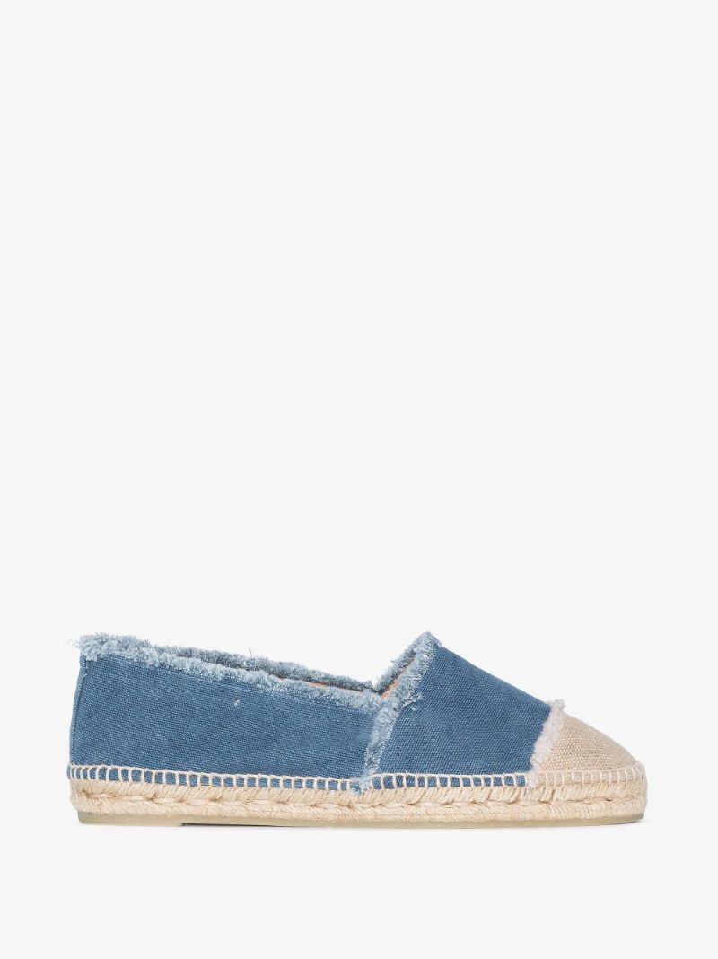 Blue Kampala Canvas Espadrilles