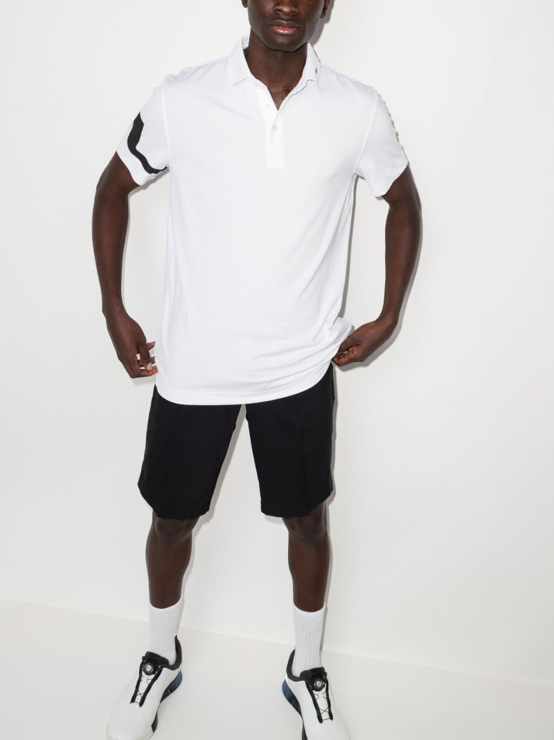 White Heath Logo Golf Polo Shirt