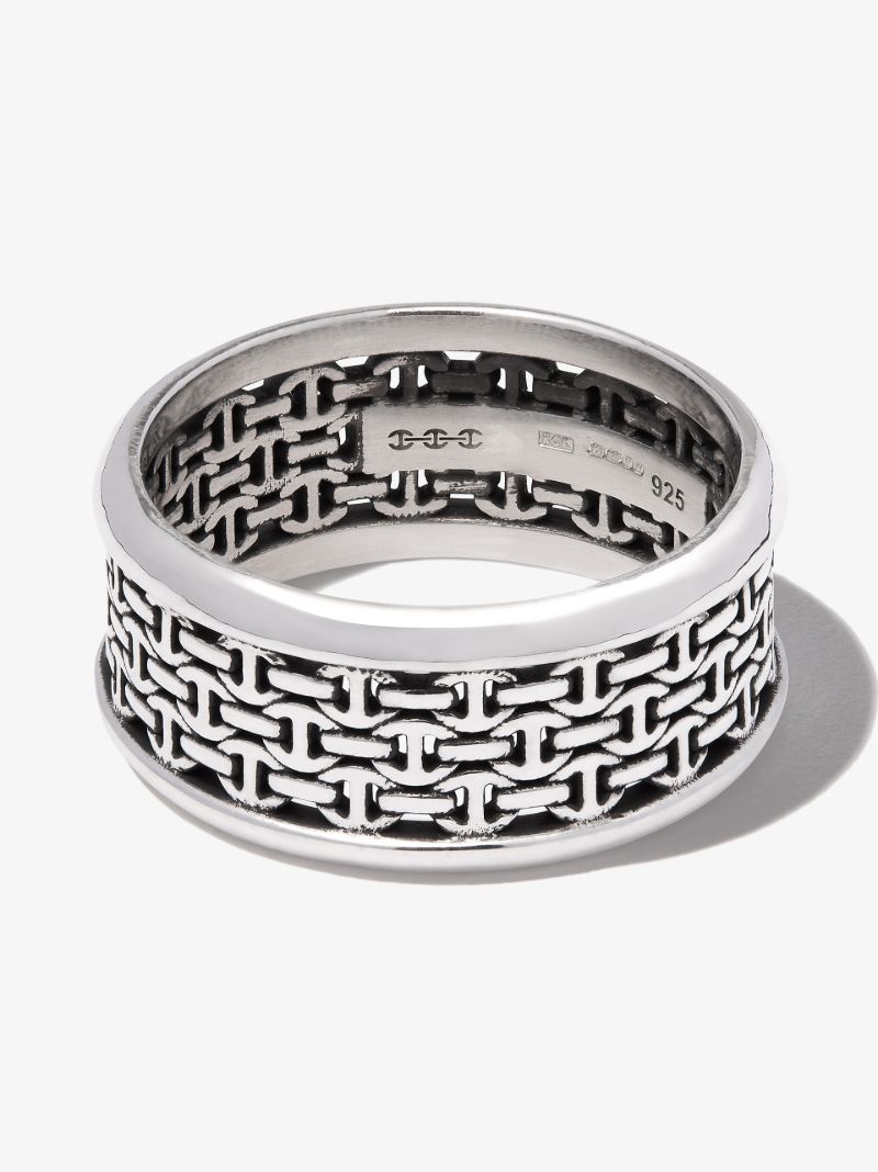 Sterling Silver Stapel I Ring