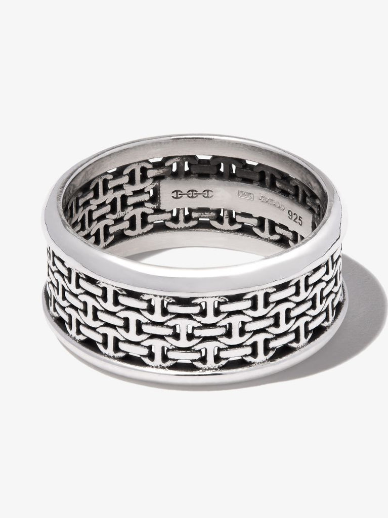 Sterling Silver Stapel I Ring