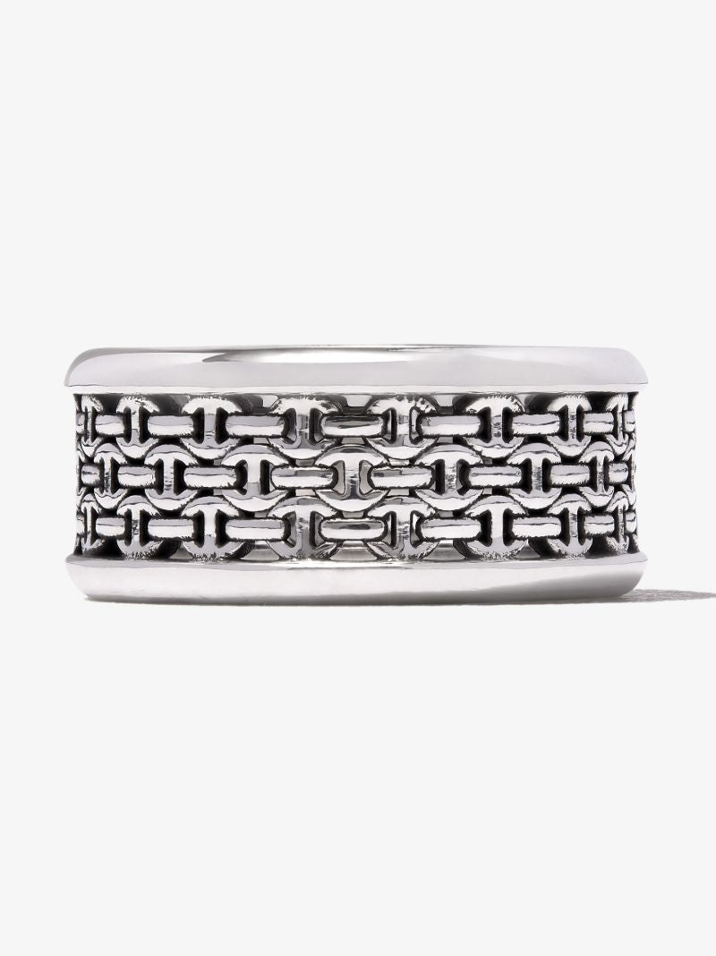 Sterling Silver Stapel I Ring