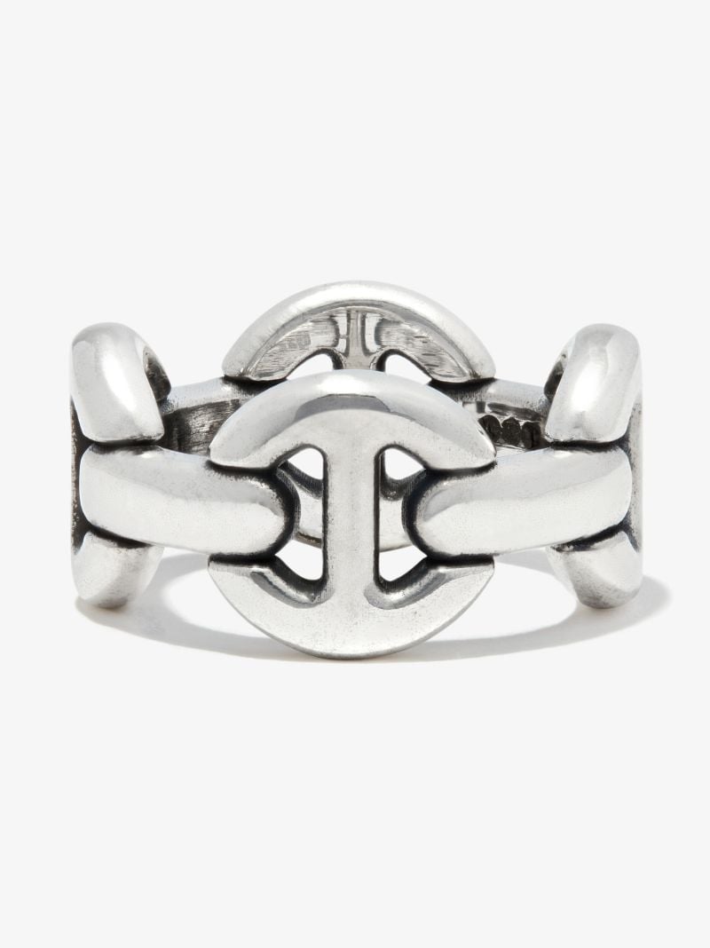 Sterling Silver Quad Link Ring
