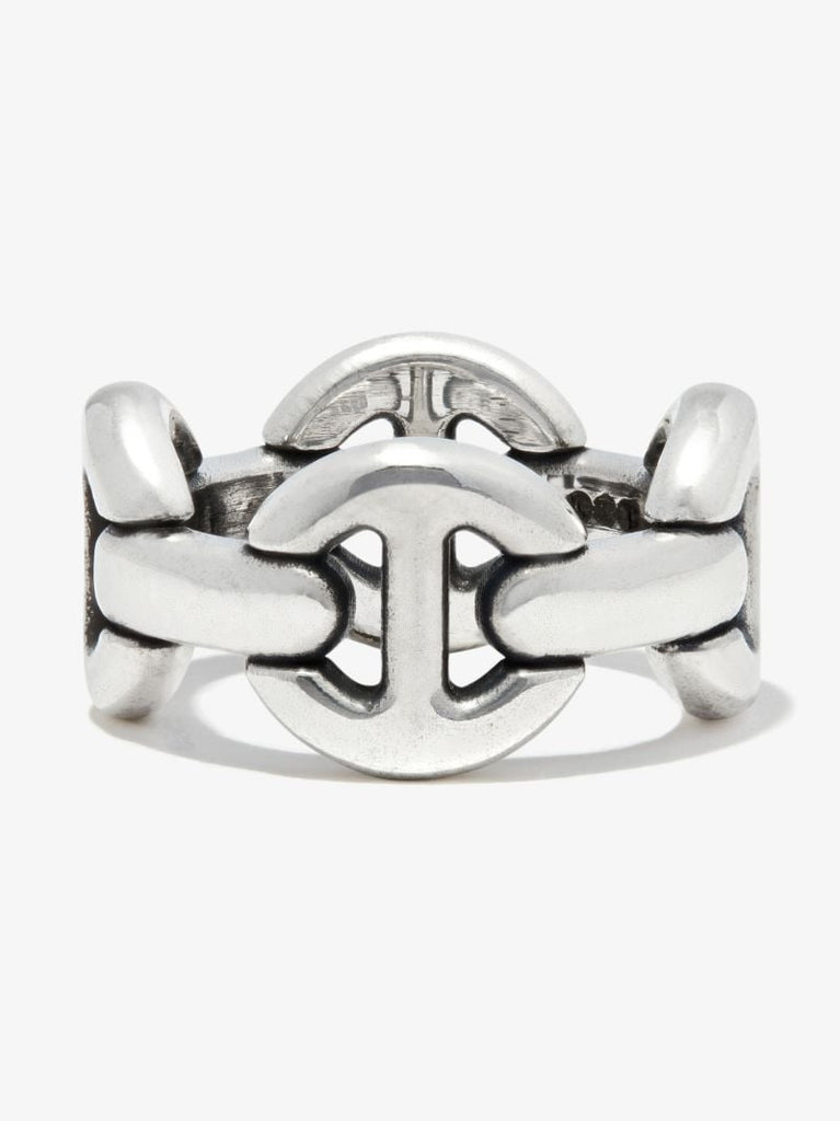 Sterling Silver Quad Link Ring