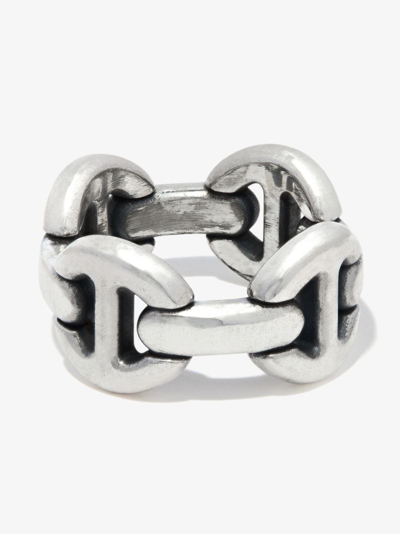 Sterling Silver Quad Link Ring