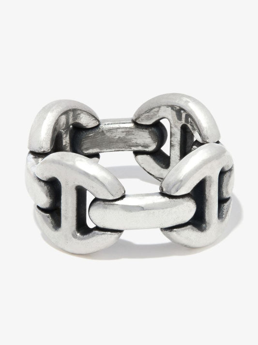 Sterling Silver Quad Link Ring