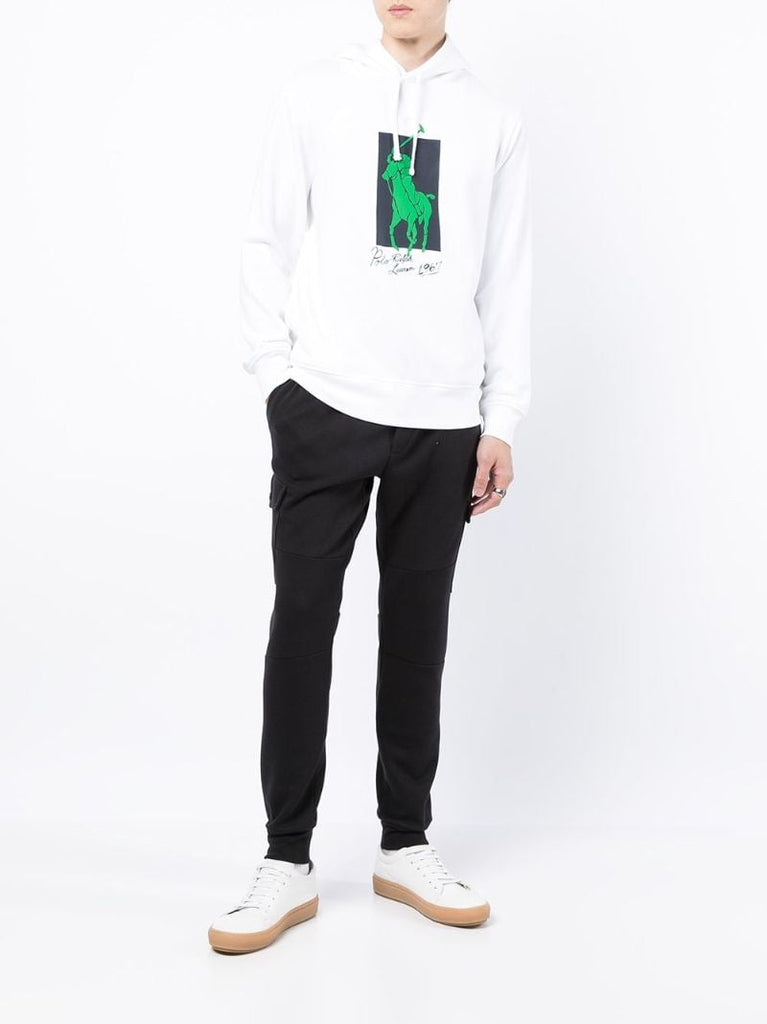 Black Cargo Track Pants