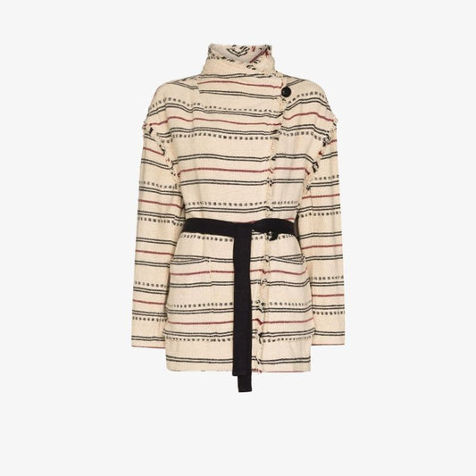 Josialo Striped Cotton Jacket