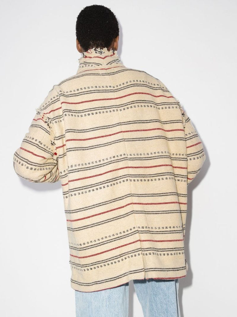Josialo Striped Cotton Jacket
