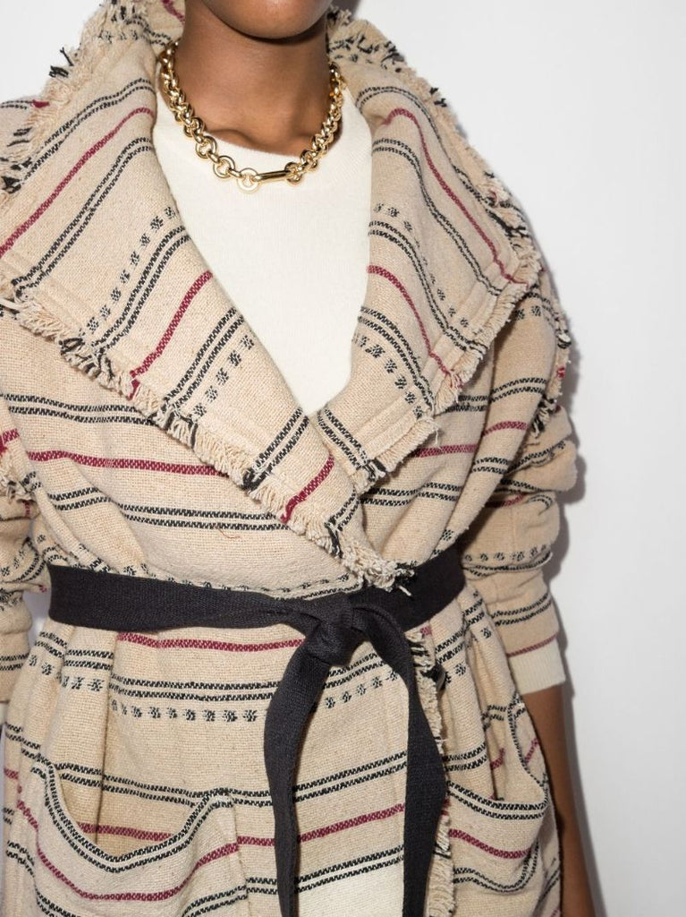 Josialo Striped Cotton Jacket