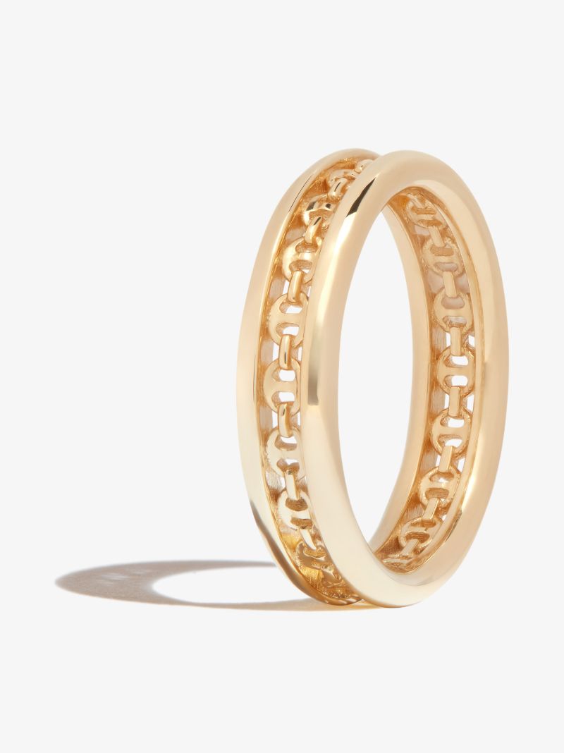 18k Yellow Gold Chassis Ii Ring
