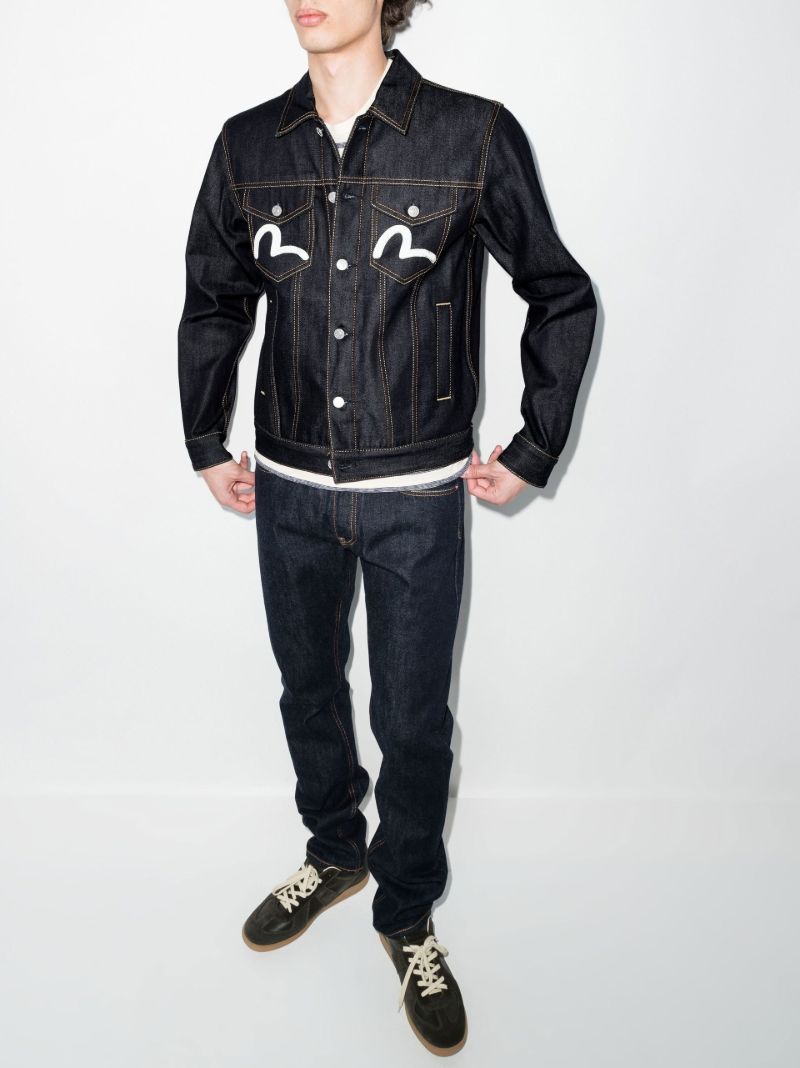 Seagull Topstitch Denim Jacket