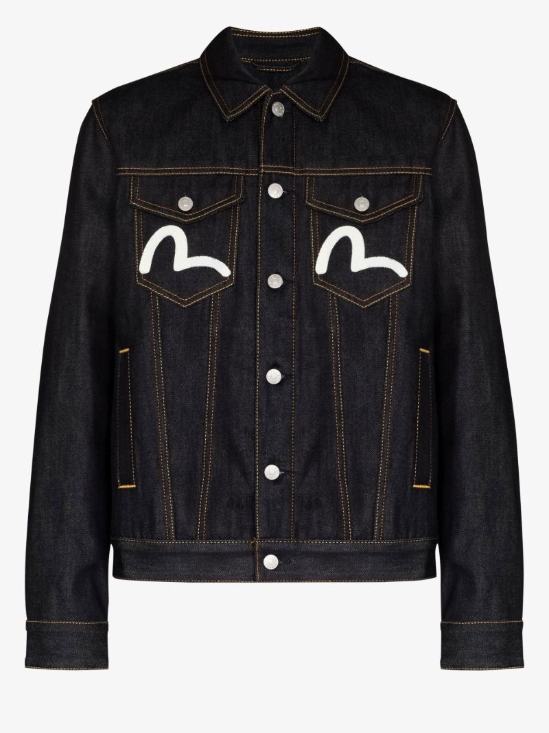 Seagull Topstitch Denim Jacket