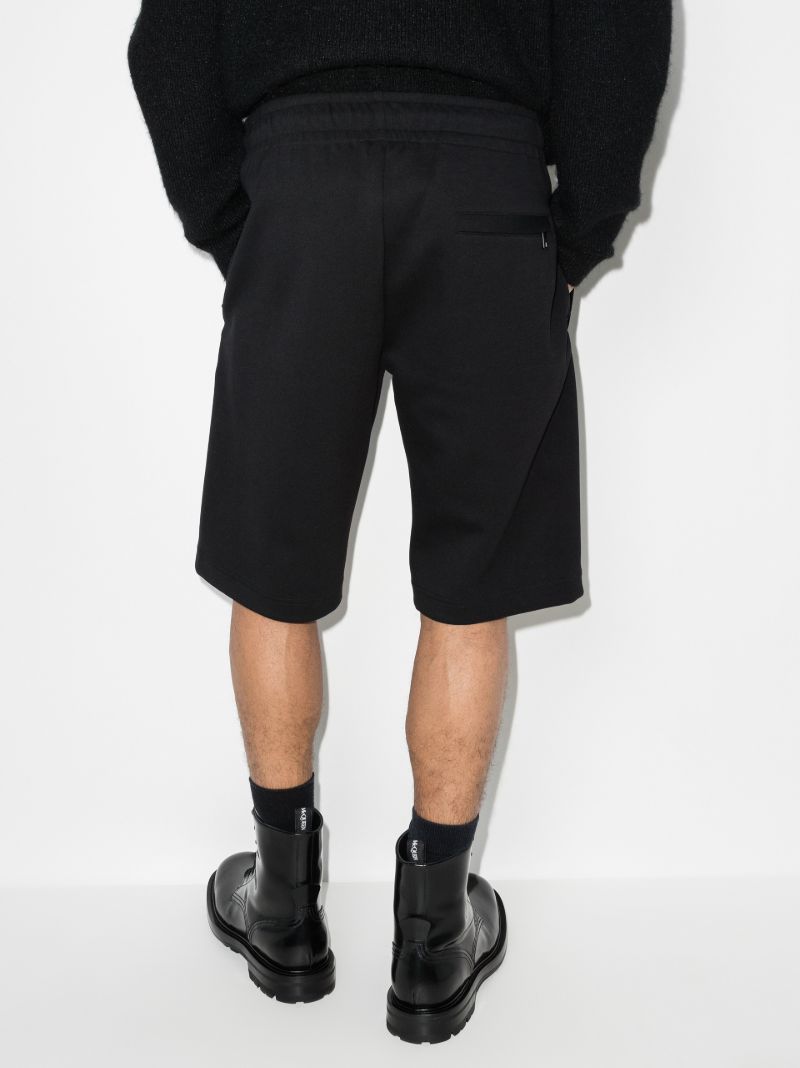 Embroidered Cotton Track Shorts