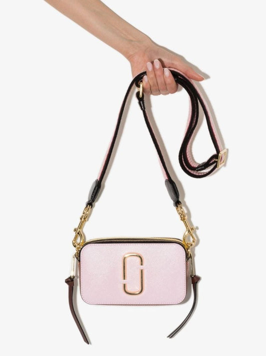 The Snapshot Leather Crossbody Bag