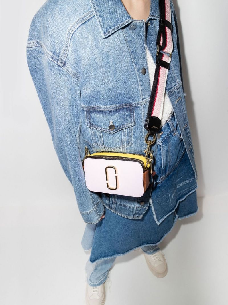 The Snapshot Leather Crossbody Bag
