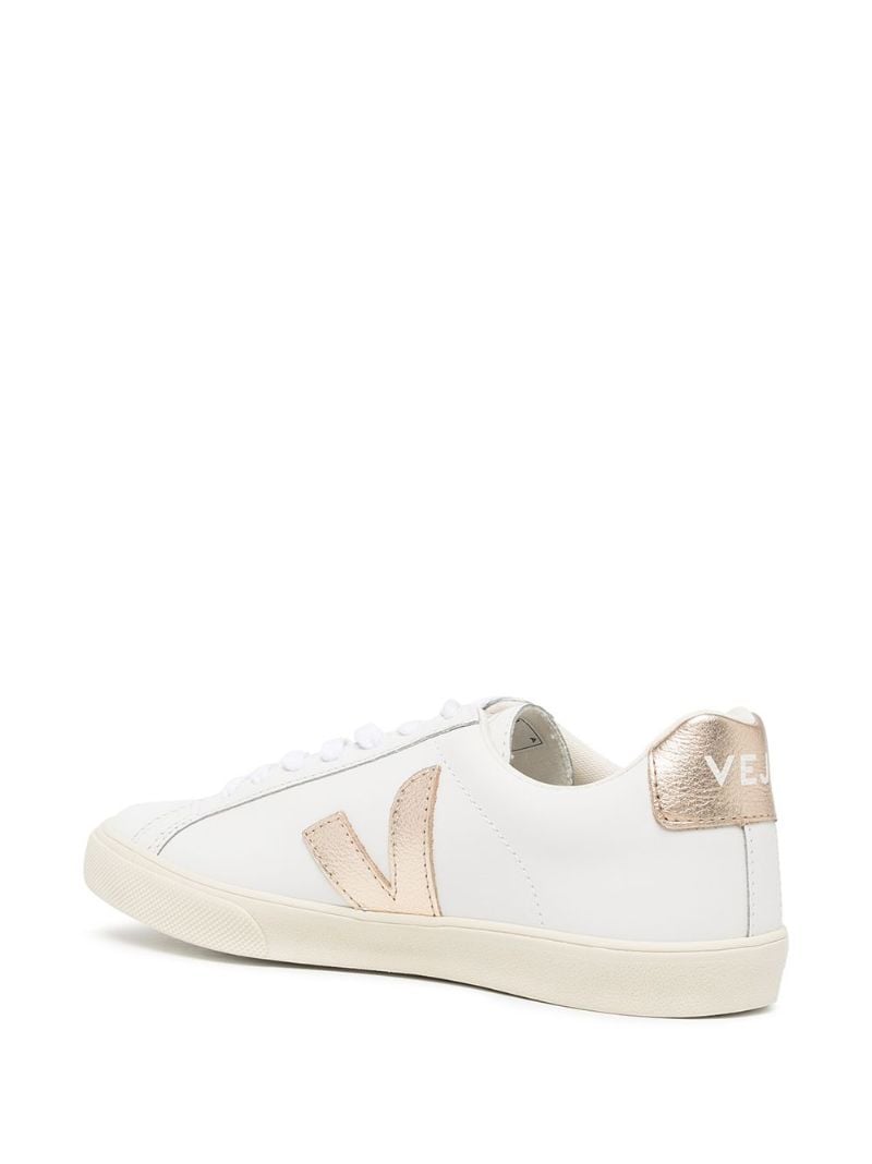 White Esplar Leather Sneakers