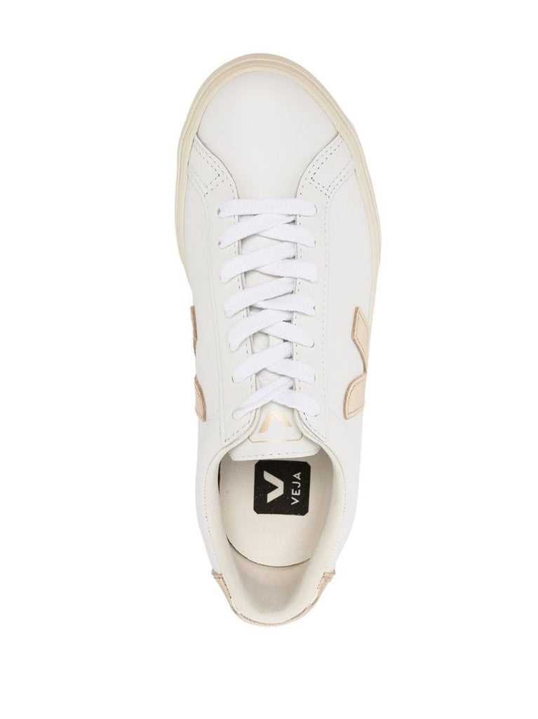 White Esplar Leather Sneakers