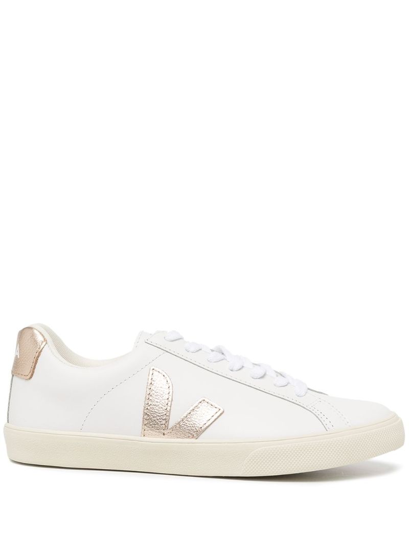 White Esplar Leather Sneakers