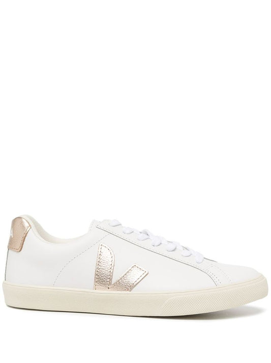 White Esplar Leather Sneakers