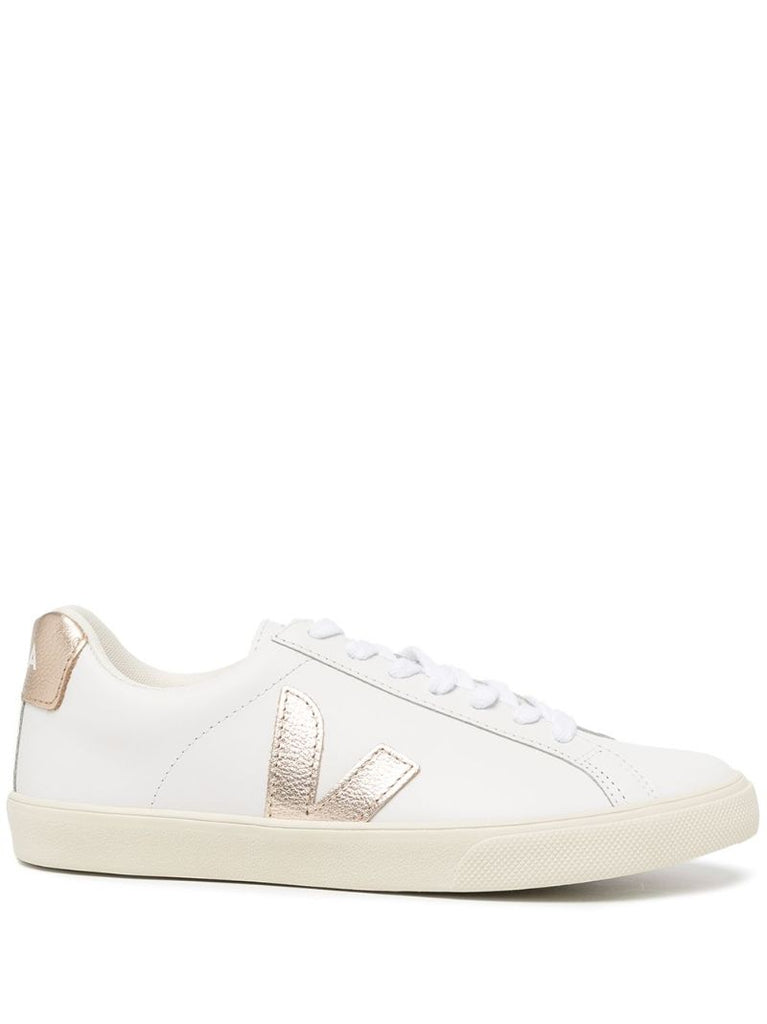 White Esplar Leather Sneakers