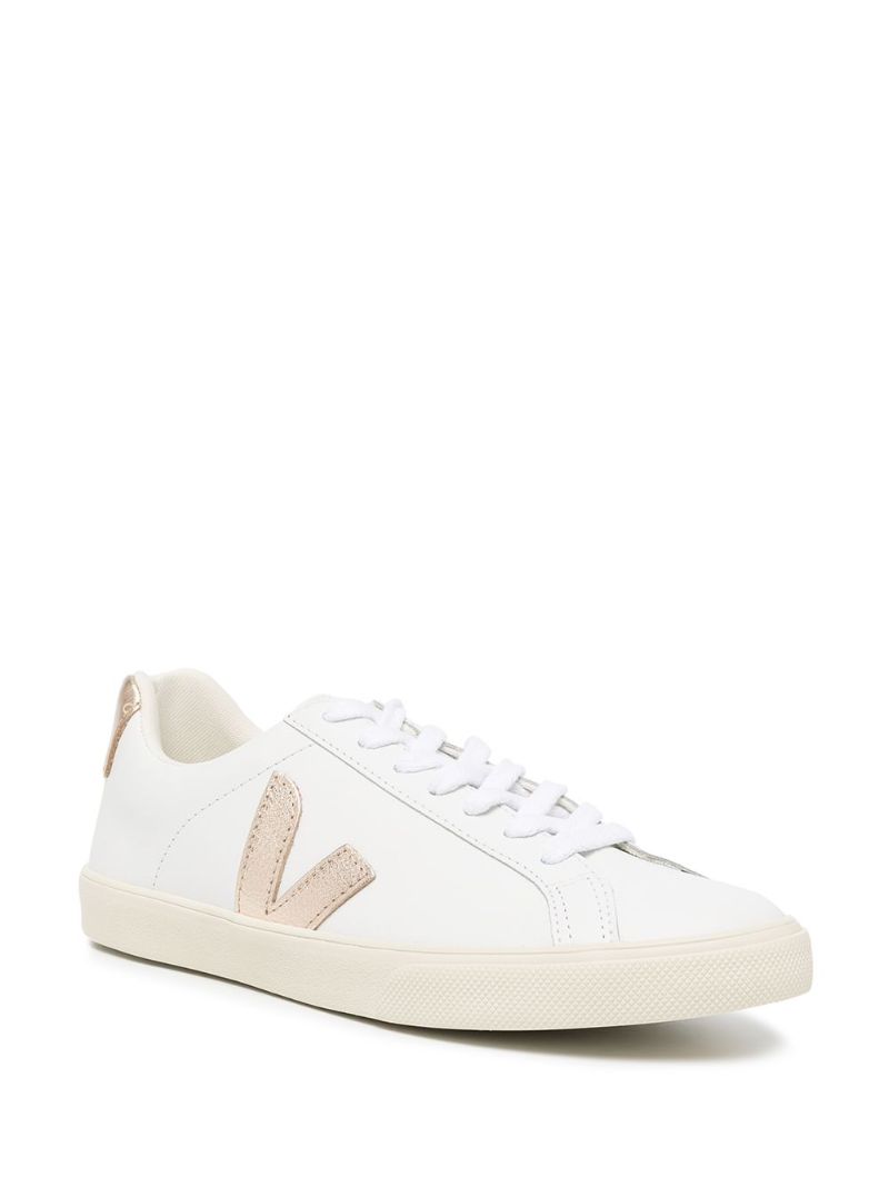 White Esplar Leather Sneakers