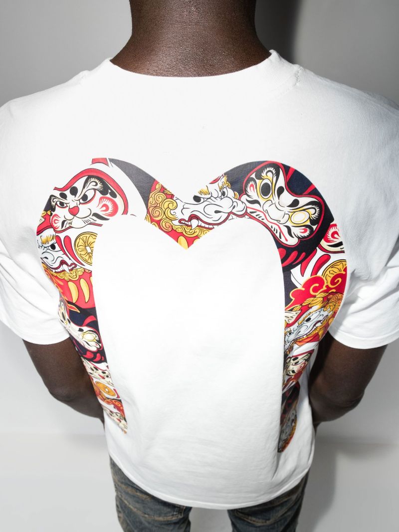 Daruma Buddies Daicock Print T-shirt