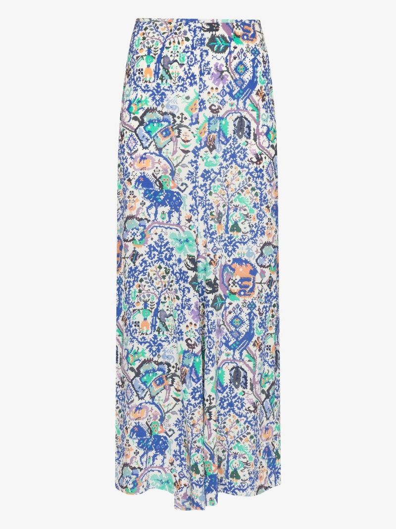 Rosilia Graphic Print Midi Skirt