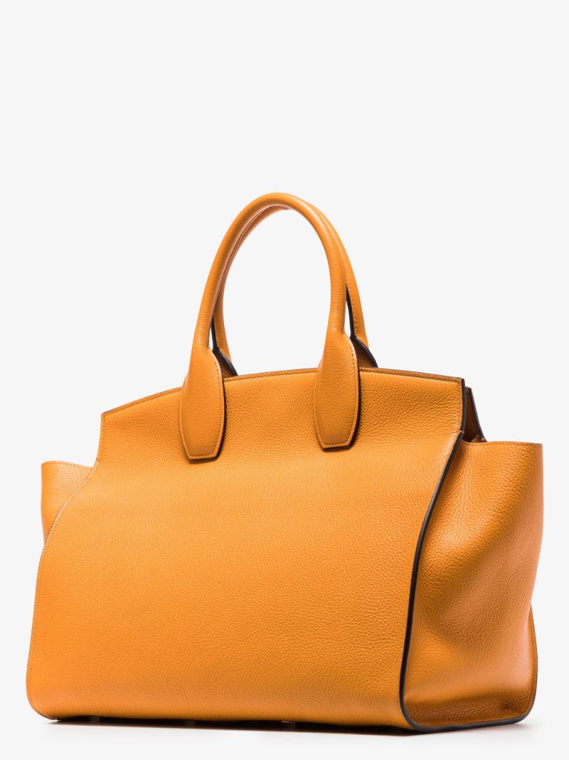 Orange Studio Leather Tote Bag