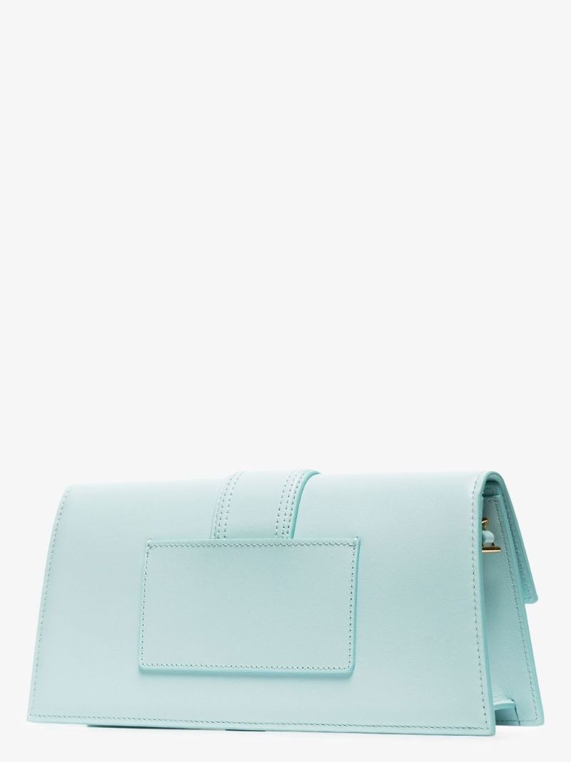 Blue Le Bambino Long Leather Shoulder Bag