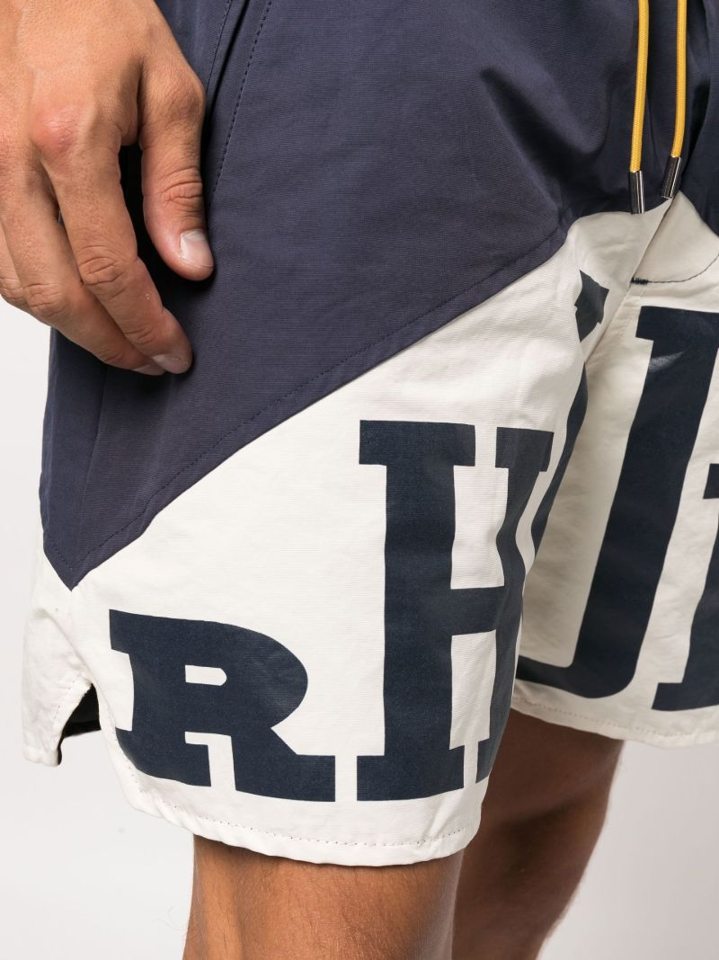 Blue Yachting Logo Deck Shorts