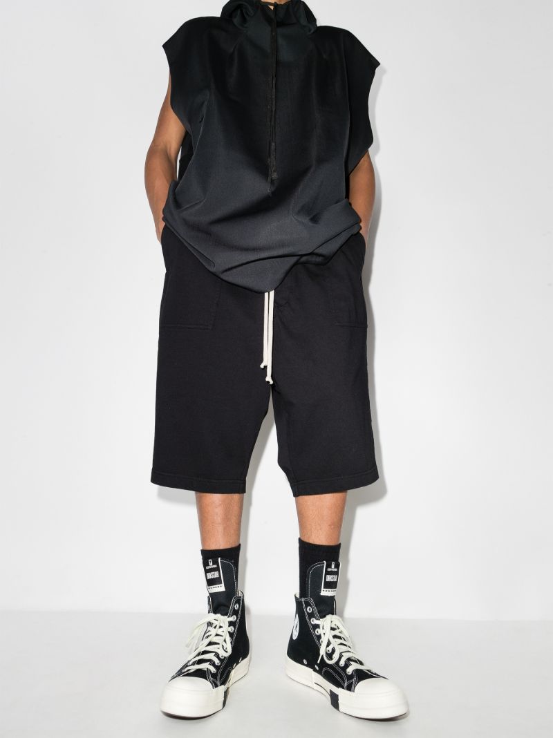 X Converse Black Drkstar High Top Canvas Sneakers