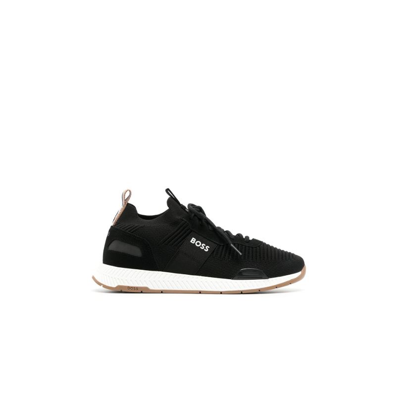 Black Titanium Run Low-top Sneakers