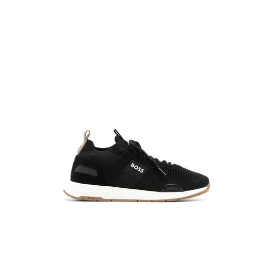 Black Titanium Run Low-top Sneakers