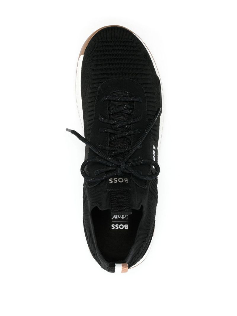 Black Titanium Run Low-top Sneakers