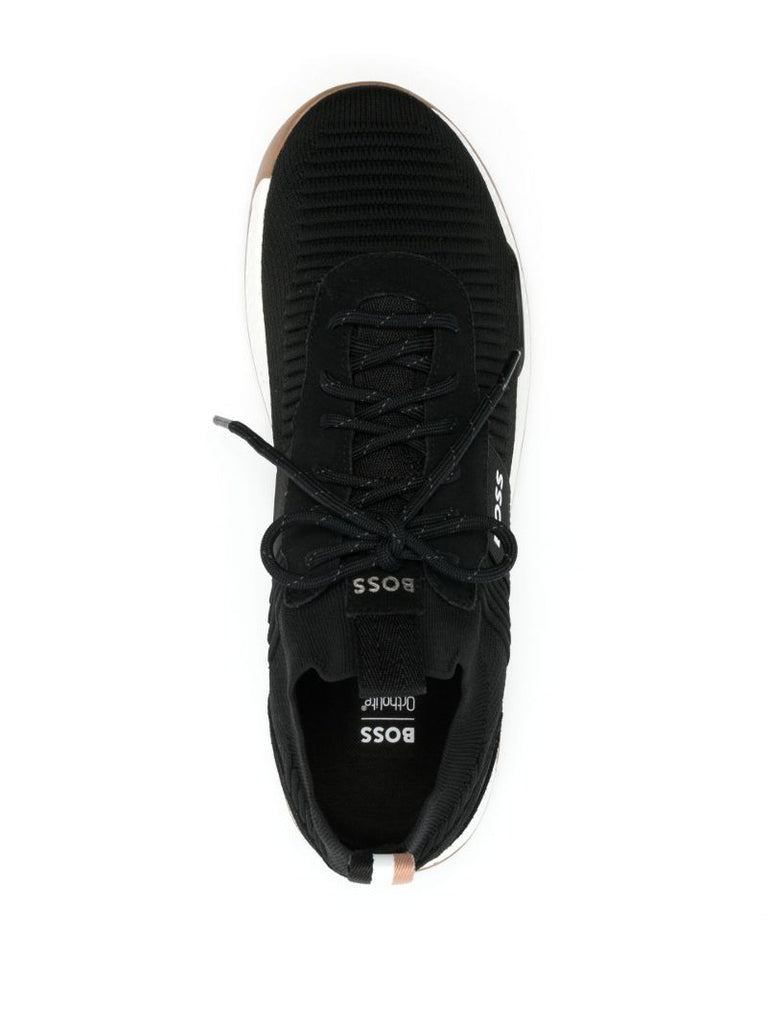 Black Titanium Run Low-top Sneakers