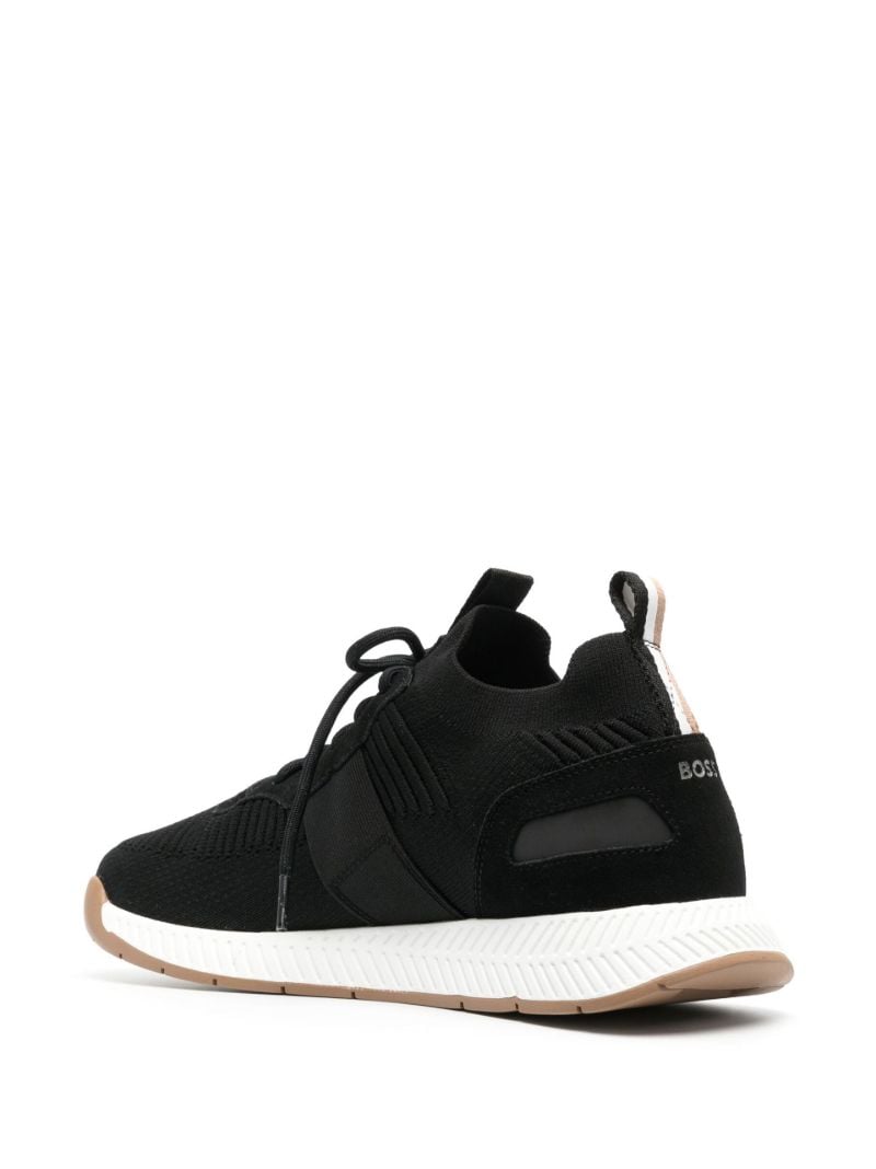 Black Titanium Run Low-top Sneakers