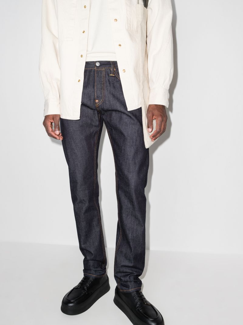 2017 Seagull Print Jeans