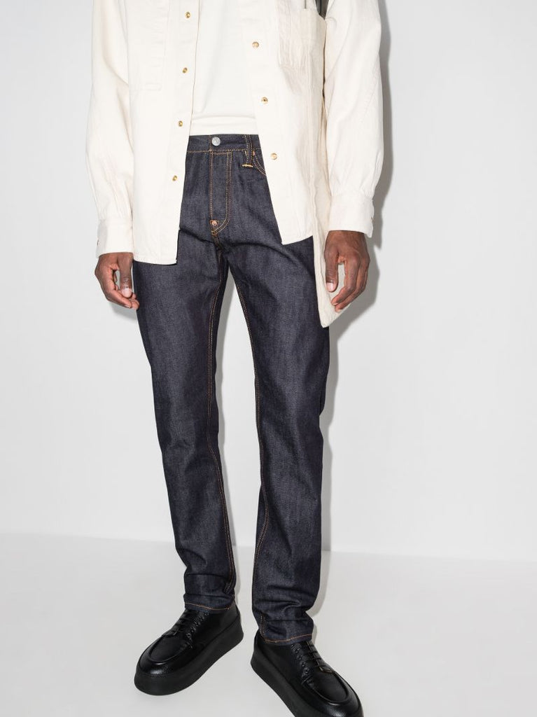 2017 Seagull Print Jeans