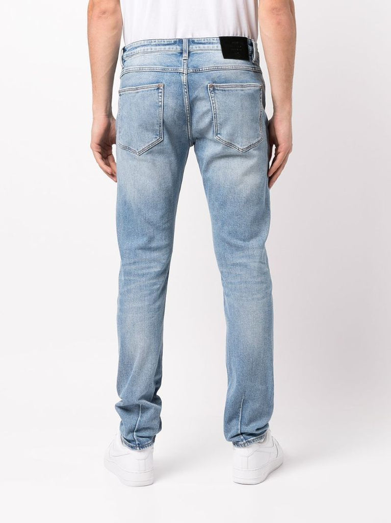 Blue Lou Slim-leg Jeans