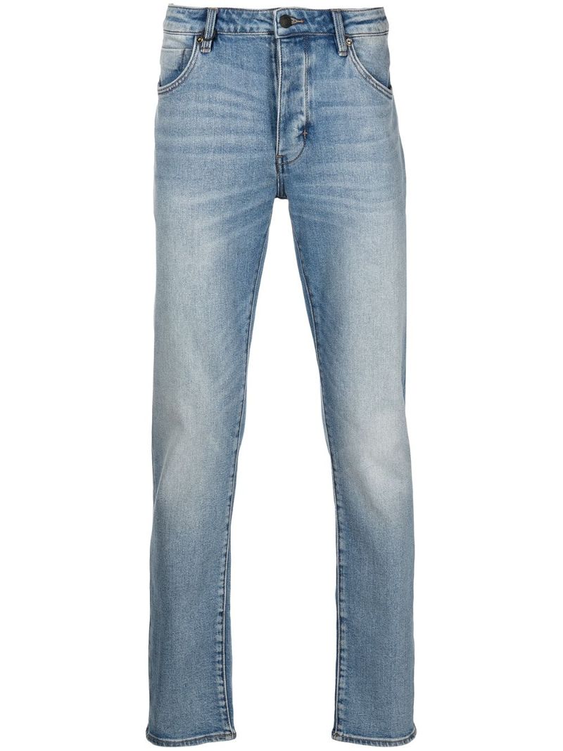 Blue Lou Slim-leg Jeans