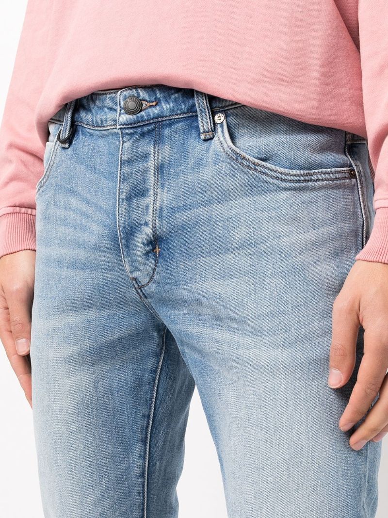 Blue Lou Slim-leg Jeans