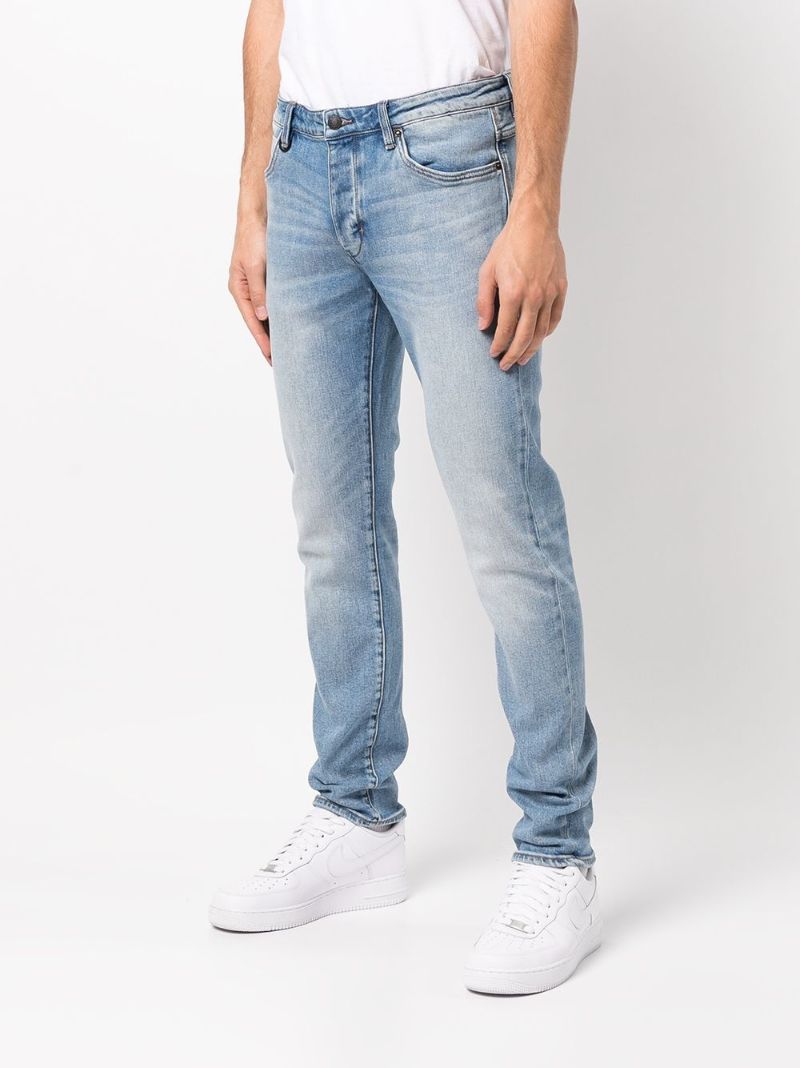Blue Lou Slim-leg Jeans