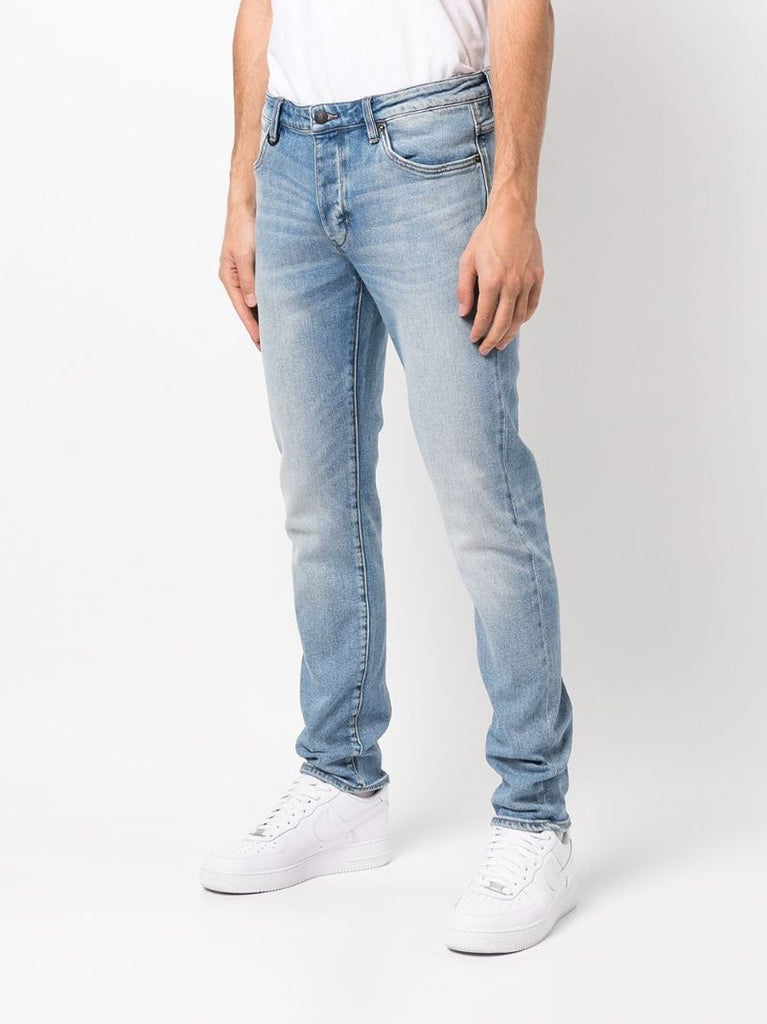 Blue Lou Slim-leg Jeans