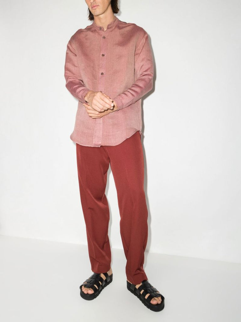 Red Tulum Button-down Shirt