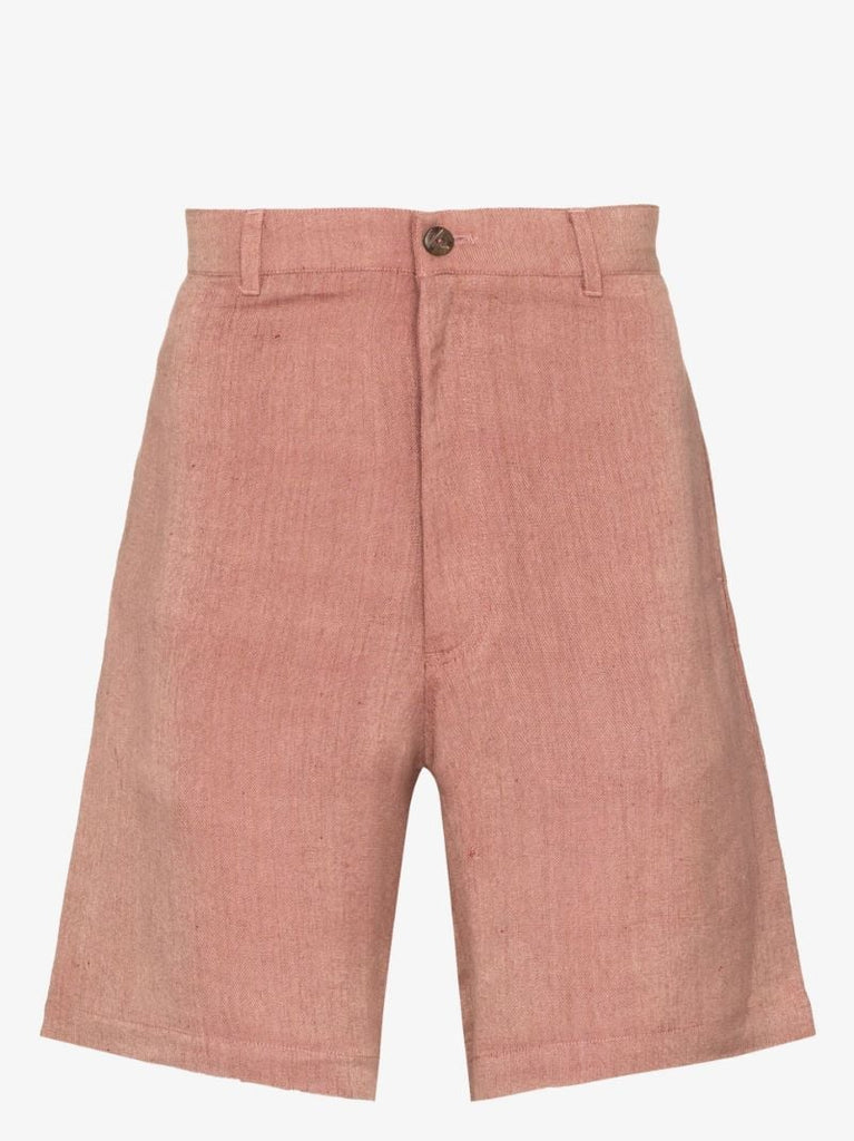 Pink Leeward Bermuda Shorts